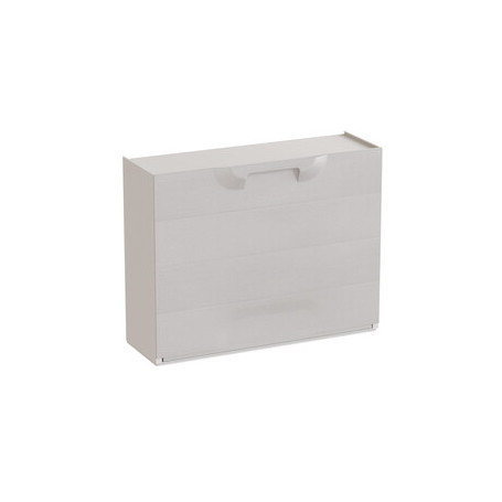 SCARPIERA MODULARE EFFETTO DOGHE BIANCO