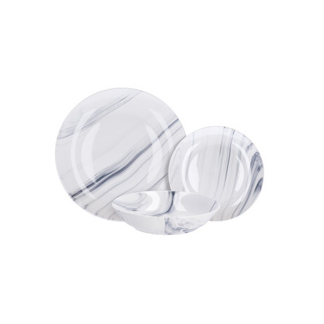 SERVIZIO PIATTI MARBLE 18PZ