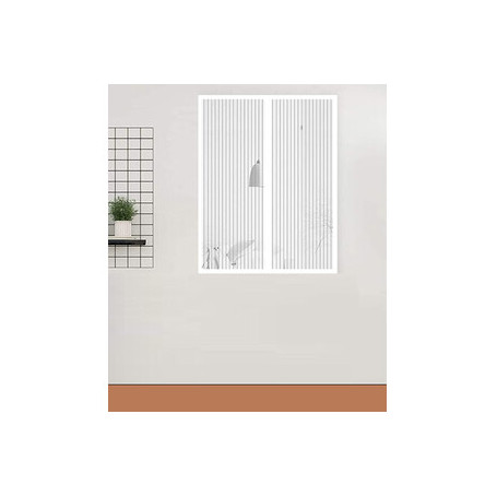 ZANZARIERA MAGNETICA P\FINESTRA 120X160CM BIANCO