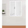 ZANZARIERA MAGNETICA P\FINESTRA 120X160CM BIANCO