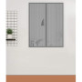 ZANZARIERA MAGNETICA P\FINESTRA 120X160CM GRIGIO