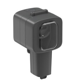 PRESA P\ESTERNO OBLO BIP-SCHUKO IP56 GRIGIO
