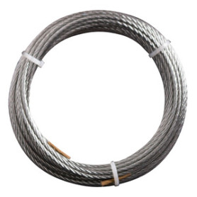FUNE ACCIAIO COMMERCIALE 72F D  4 MM CF 10 M