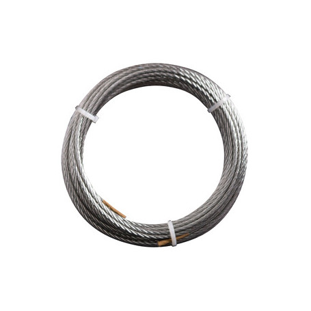 FUNE ACCIAIO COMMERCIALE 72F D  4 MM CF 10 M