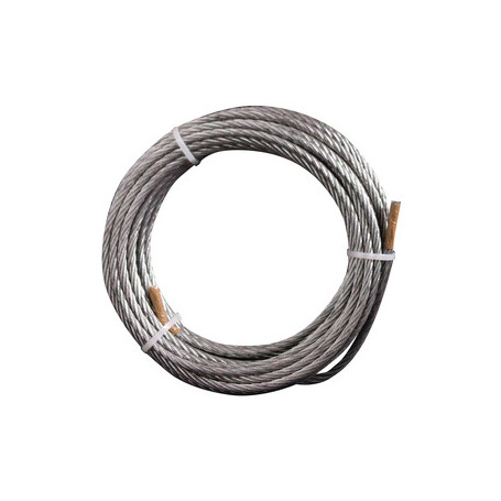 FUNE ACCIAIO COMMERCIALE 72F D  5 MM CF 10 M