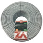 FUNE ACCIAIO COMMERCIALE 72F D  5 MM CF 25 M