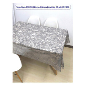 TOVAGLIATO TRASPARENTE SMART MARMO GRIGIO H 140
