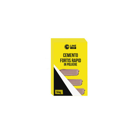 C CEMENTO IN POLVERE RAPIDO 5 KG GRIGIO FORTIS-RAPID