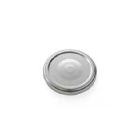 TAPPO P\BARATTOLO D 38 MM 100 PZ ARGENTO