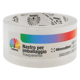 NASTRO PER IMBALLAGGIO mm 48 x 66 mt. - trasparente