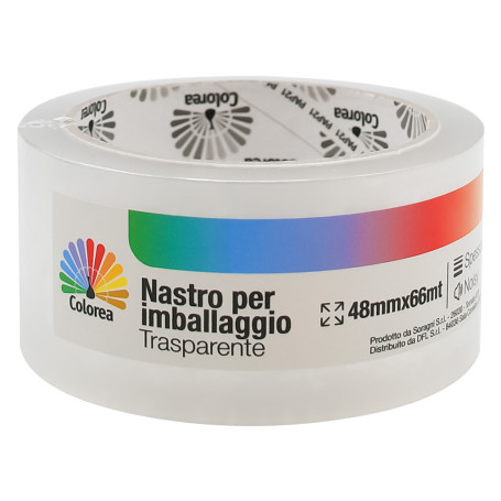 NASTRO PER IMBALLAGGIO mm 48 x 66 mt. - trasparente