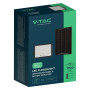 PROIETTORE A LED  CCT  CON PANNELLO SOLARE 200W / 1700 lumen