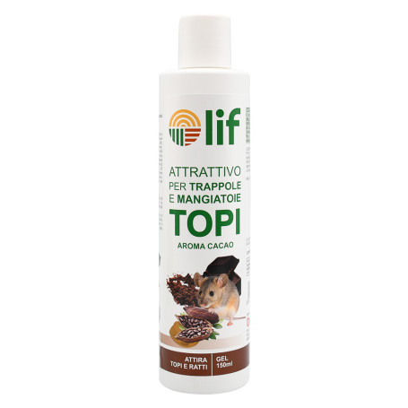 GEL ATTRATTIVO PER TOPI ml 150 - gusto cacao