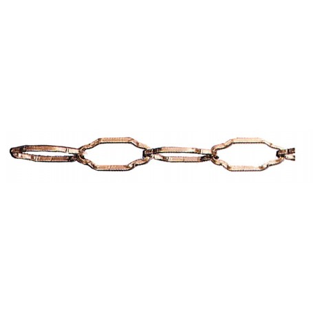 CATENA LAMPADARI SAGOMATA BRONZATA MM. 2