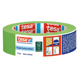 NASTRO PER MASCHERATURA  ROUGH SURFACE MASK 74338  mm 30 x mt. 50 - colore verde