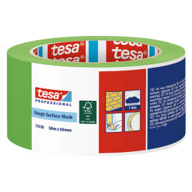 NASTRO PER MASCHERATURA  ROUGH SURFACE MASK 74338  mm 50 x mt. 50 - colore verde
