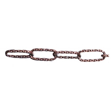 CATENA LAMPADARI RITORTA BRONZATA MM. 3