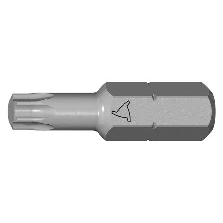 INSERTI PER VITI IMPRONTA TORX TX 7 x 25 mm - cf.10 pz