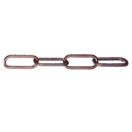 CATENA LAMPADARI FILO TONDO BRONZ. MM. 3