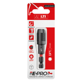 PORTAINSERTI MAGNETICO  E-PRO  lunghezza mm  65 - cf.1 pz