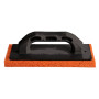 FRATTONE IN GOMMA SPUGNA cm 10 x 24 - gomma arancione (dens. media)