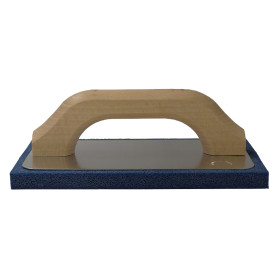 FRATTONE IN GOMMA SPUGNA cm 14 x 22 - gomma blu (dens. media)