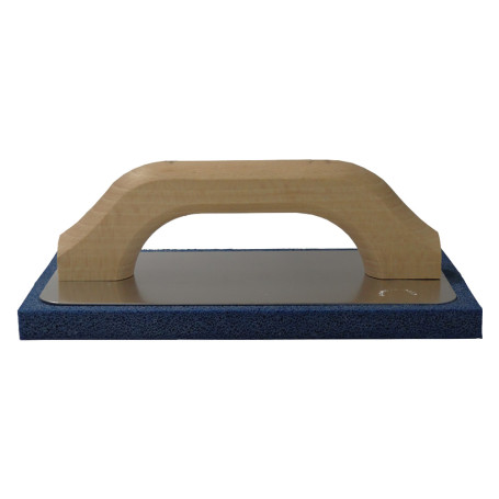 FRATTONE IN GOMMA SPUGNA cm 14 x 22 - gomma blu (dens. media)