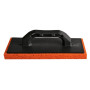 FRATTONE IN GOMMA SPUGNA cm 14 x 28 - gomma arancione (dens. media)