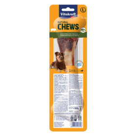 OSSO MASTICATIVO PER CANI  NATURAL CHEWS  gusto prosciutto crudo italiano