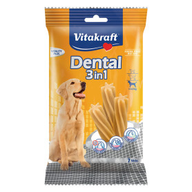 SNACK PER CURA DENTALE CANE  DENTAL 3 IN 1  misura M - per cani piccoli (max 1 kg)
