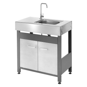 MODULO LAVELLO PER BARBECUE SERIE  INDIANAPOLIS  cm. 78