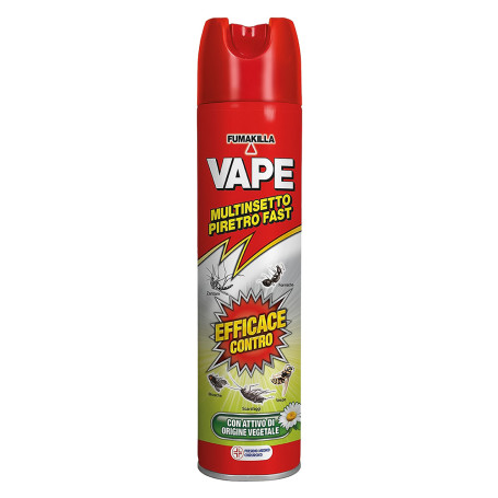 INSETTICIDA SPRAY  MOSCHE E ZANZARE  ml 400