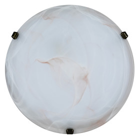 PLAFONIERA  DUNA   diametro  30 cm - colore tabacco