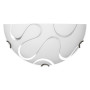 APPLIQUE CON DECORAZIONE  ONDA  attacco E27 - decorazione a onde