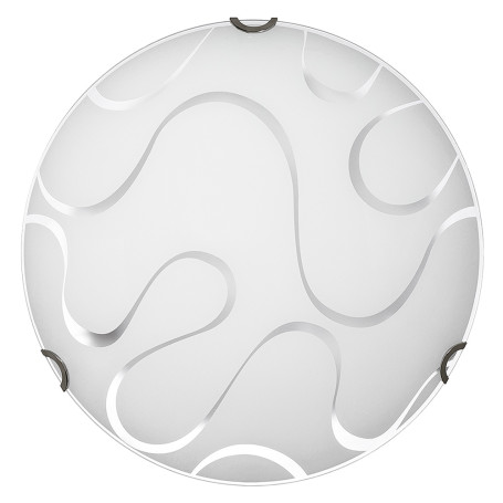 PLAFONIERA CON DECORAZIONE  ONDA   diametro  30 cm