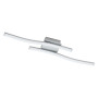 PLAFONIERA LED SERIE  TRATTI  10W - 1450LM - col. silver