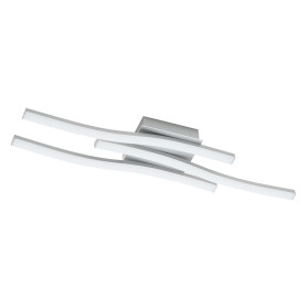 PLAFONIERA LED SERIE  TRATTI  15W - 1950LM - col. silver
