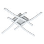 PLAFONIERA LED SERIE  TRATTI  20W - 2700LM - col. silver