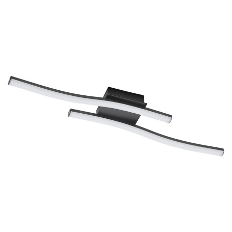 PLAFONIERA LED SERIE  TRATTI  10W - 1450LM - col. nero