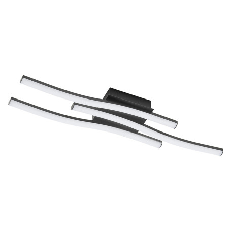 PLAFONIERA LED SERIE  TRATTI  15W - 1950LM - col. nero