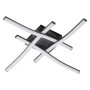 PLAFONIERA LED SERIE  TRATTI  20W - 2700LM - col. nero