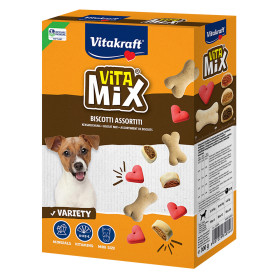 BISCOTTI PER CANE  vita mix  3 gusti misti - cf. 300 gr.