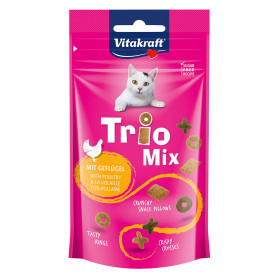 ALIMENTO PER GATTI  TRIO MIX  gusto pollame - cf. 60 gr.