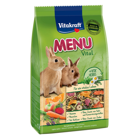 ALIMENTO PER CONIGLI  MENU  kg. 1