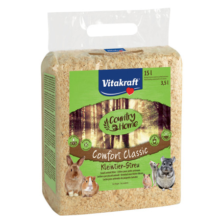 LETTIERA PER RODITORI  COUNTRY HOME  15 lt