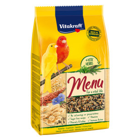 ALIMENTO PER UCCELLI  menu canarini  kg. 1