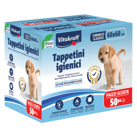 TAPPETINO IGIENICO PER CANE E GATTO cm 60 x 60