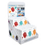 ESPOSITORE DA BANCO PER CARICATORI USB  LS-NC12R  15 pz - completo