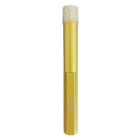 FORETTO DIAMANTATO PER AVVITATORE  LINEA INDUSTRIALE   diametro  10 mm.
