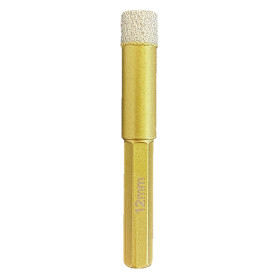 FORETTO DIAMANTATO PER AVVITATORE  LINEA INDUSTRIALE   diametro  12 mm.